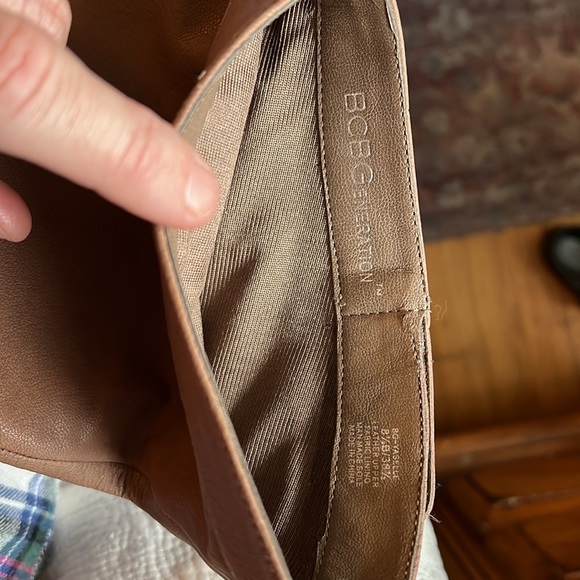 BCBGENERATION YASELLE WARM TAUPE GLAZED OIL NAPPA WOMEN'S 8.5 BRAND NEW!!! - Picture 8 of 11